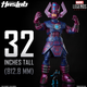 A picture of the 32 inch Galactus figure from Hasbro's Haslab.